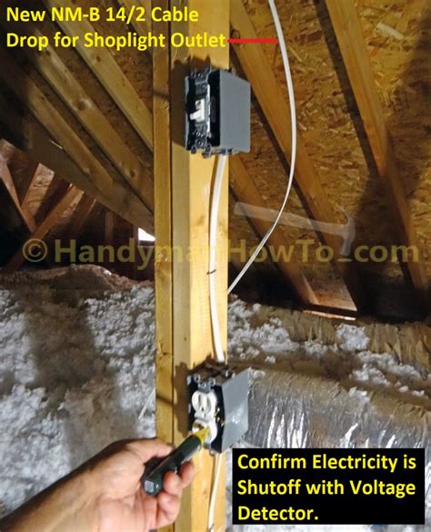 family handyman wiring attic electrical box|attic wiring diagram.